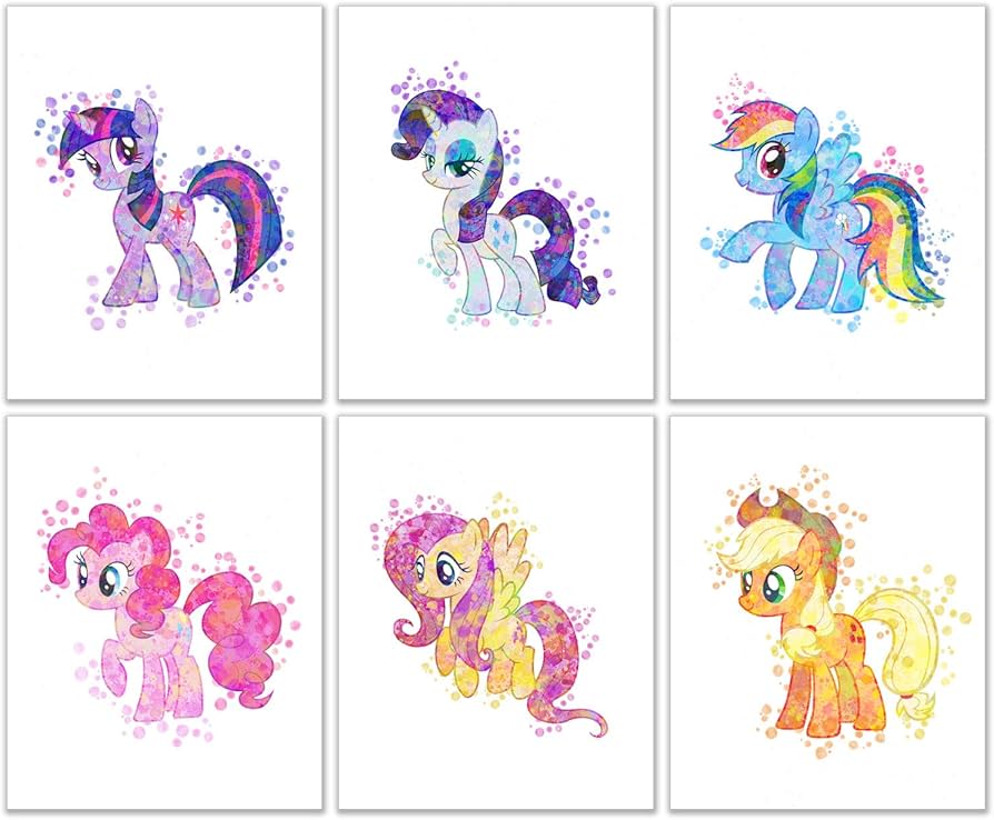 My little Pony マイリトルポニー ベビーミラー ウォールデコ My little Pony マイリトルポニー ベビーミラー ウォールデコ